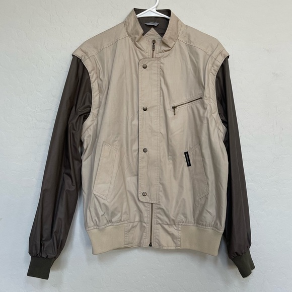 Vintage Members only tan jacket size 40 (large) - Picture 1 of 7